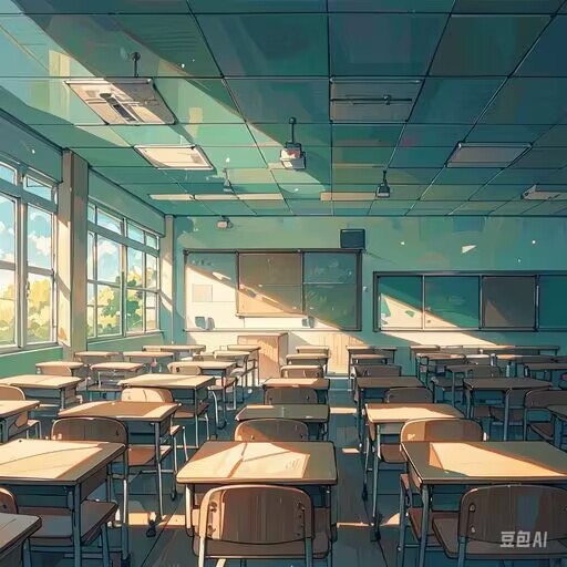 放学铃声一响,同学们都回家了,教室里空荡荡的. 2.