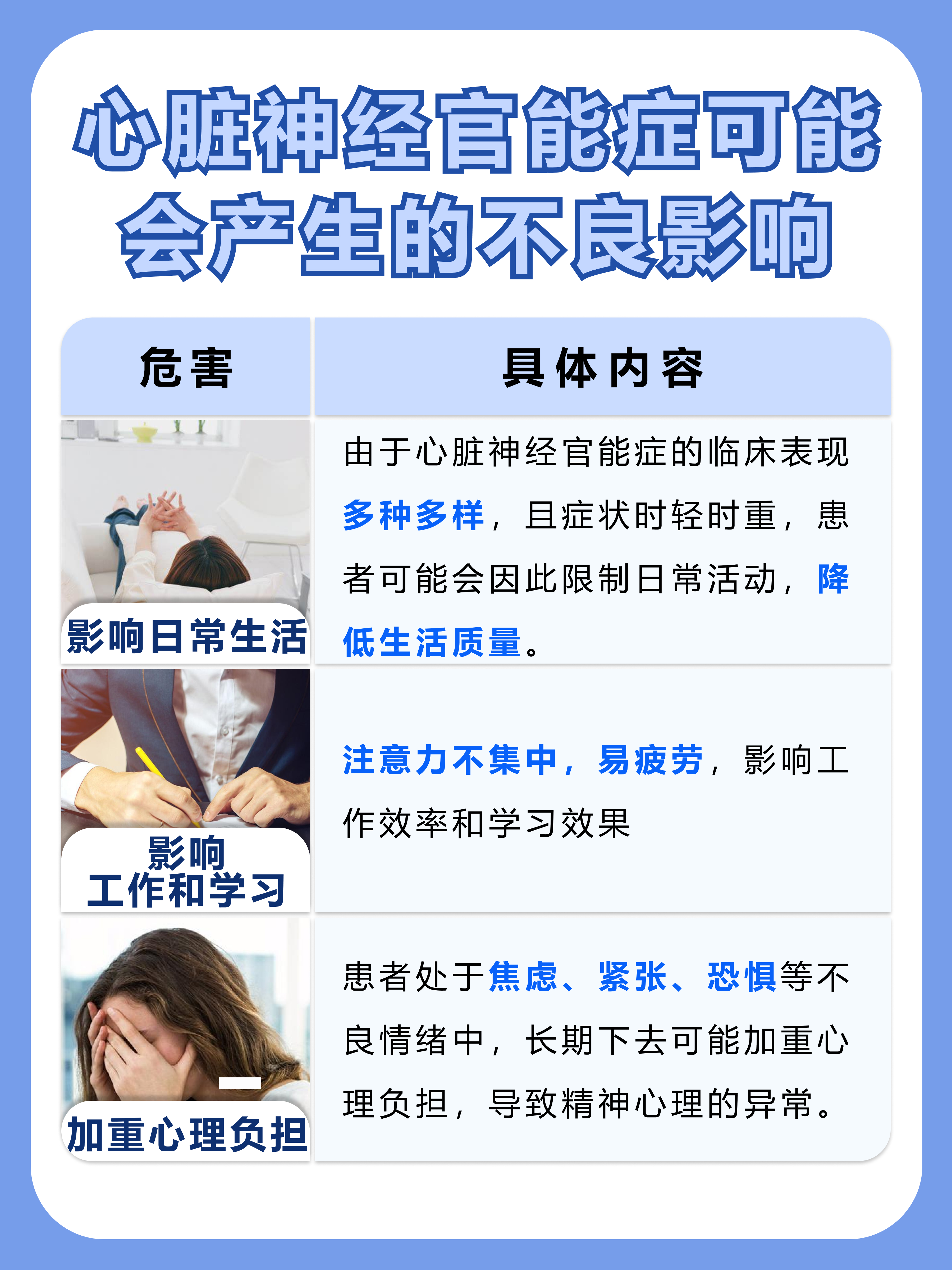 心脏神经官功能症:这几招帮你解决 心脏神经官能症,也称为心脏神经症