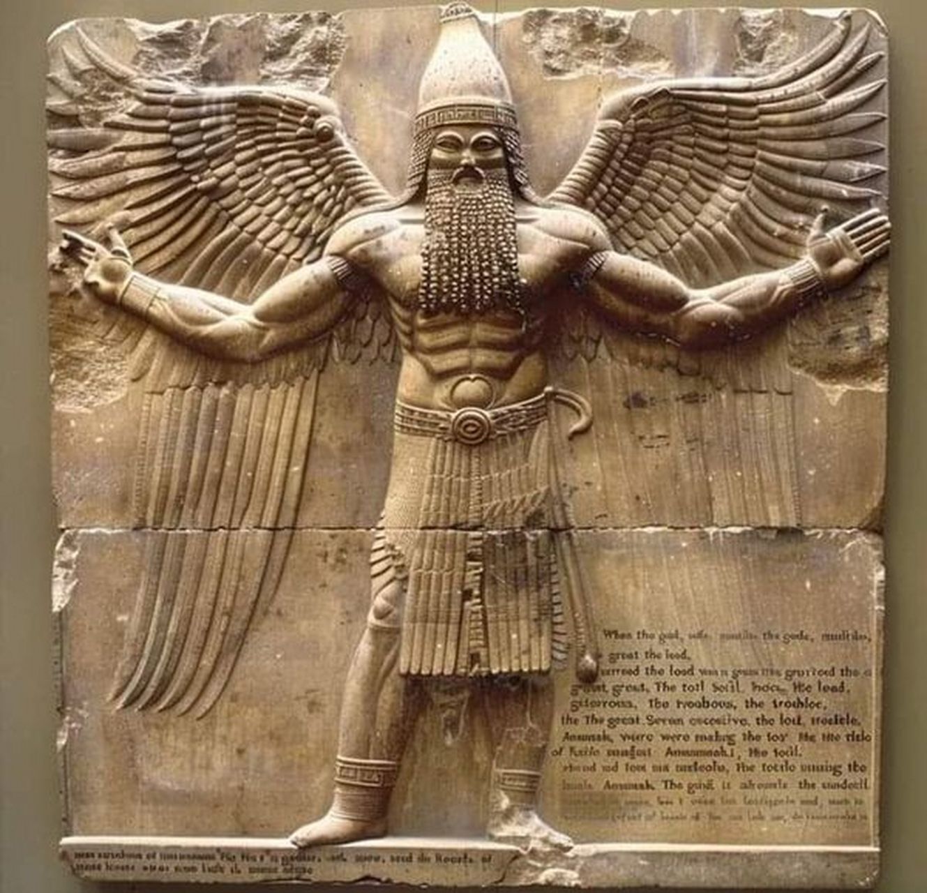 三分钟讲知识# 阿努纳奇和伊吉吉降临地球 根据《埃努玛·埃利什》和