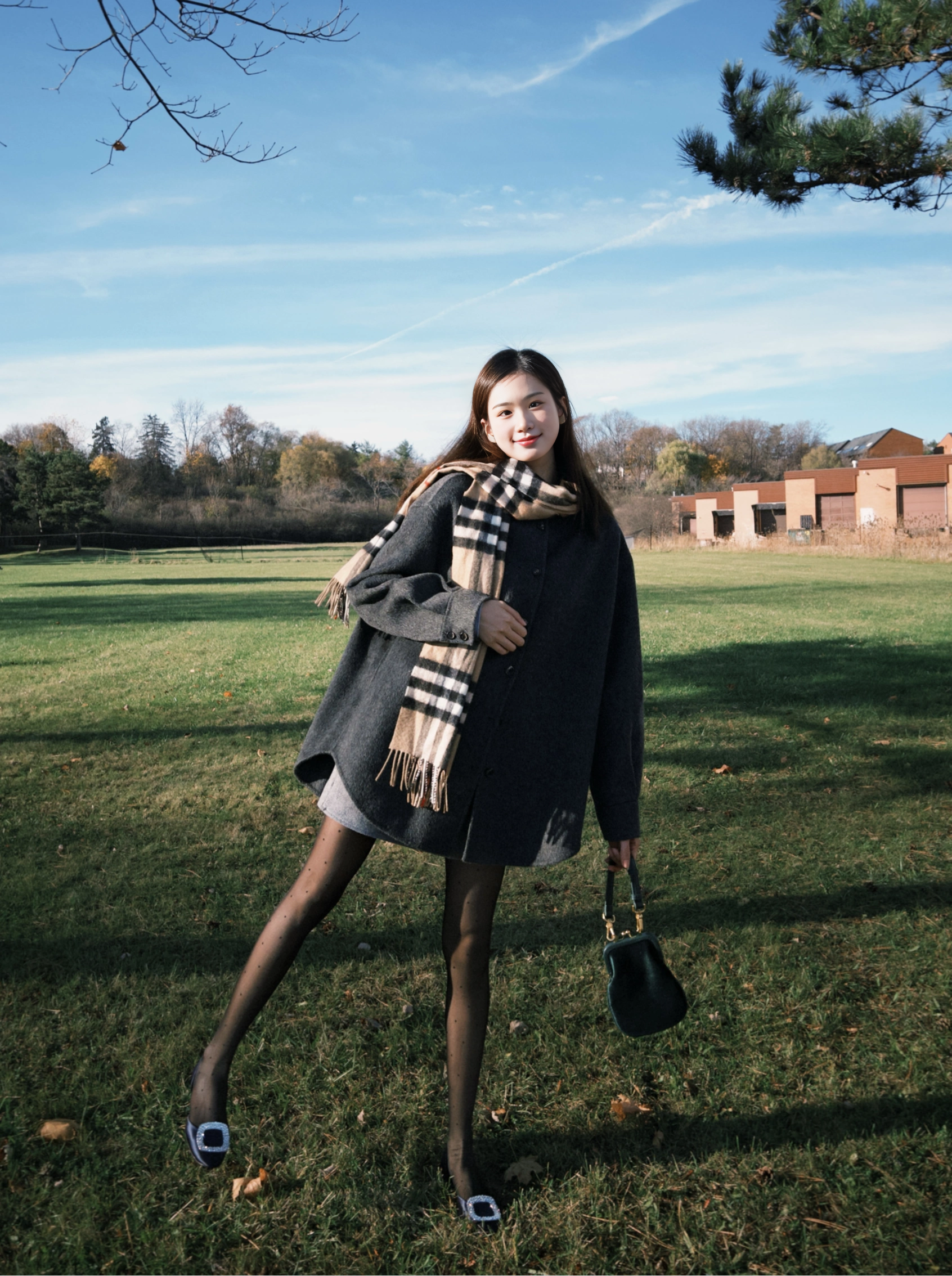 超厉害的普通人#  秋日公园漫步——优雅与休闲的完美结合  在这个