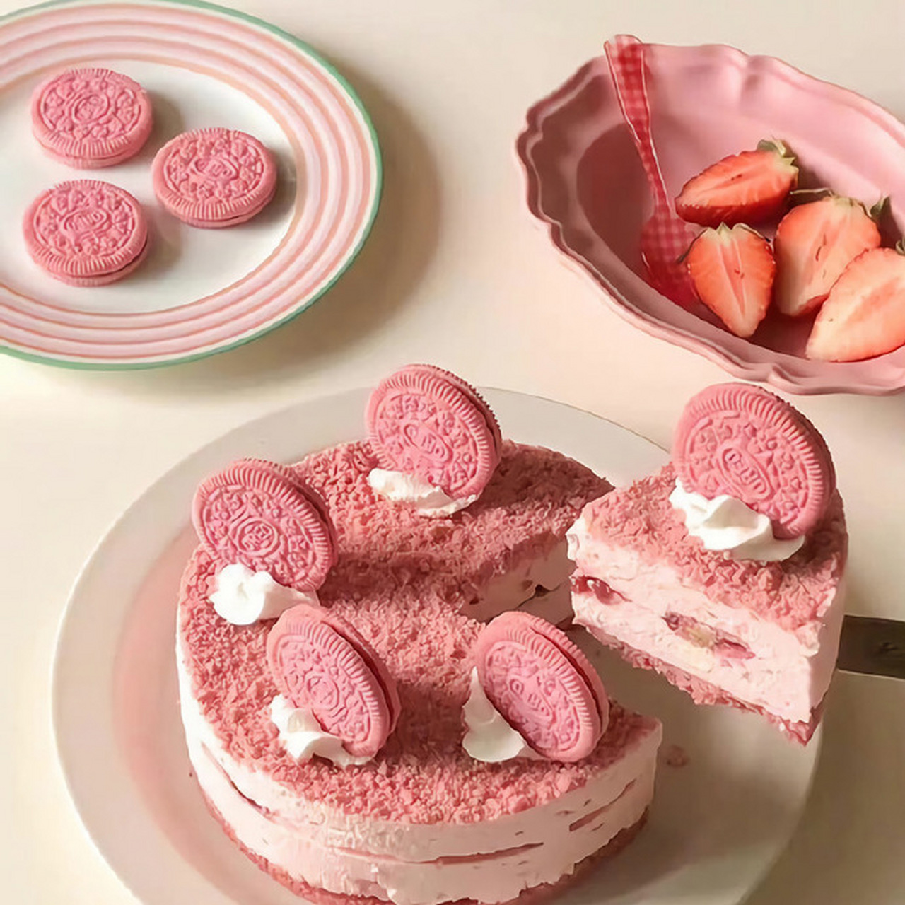 粉色少女心363436373039背景图 #背景图# #ins风背景图