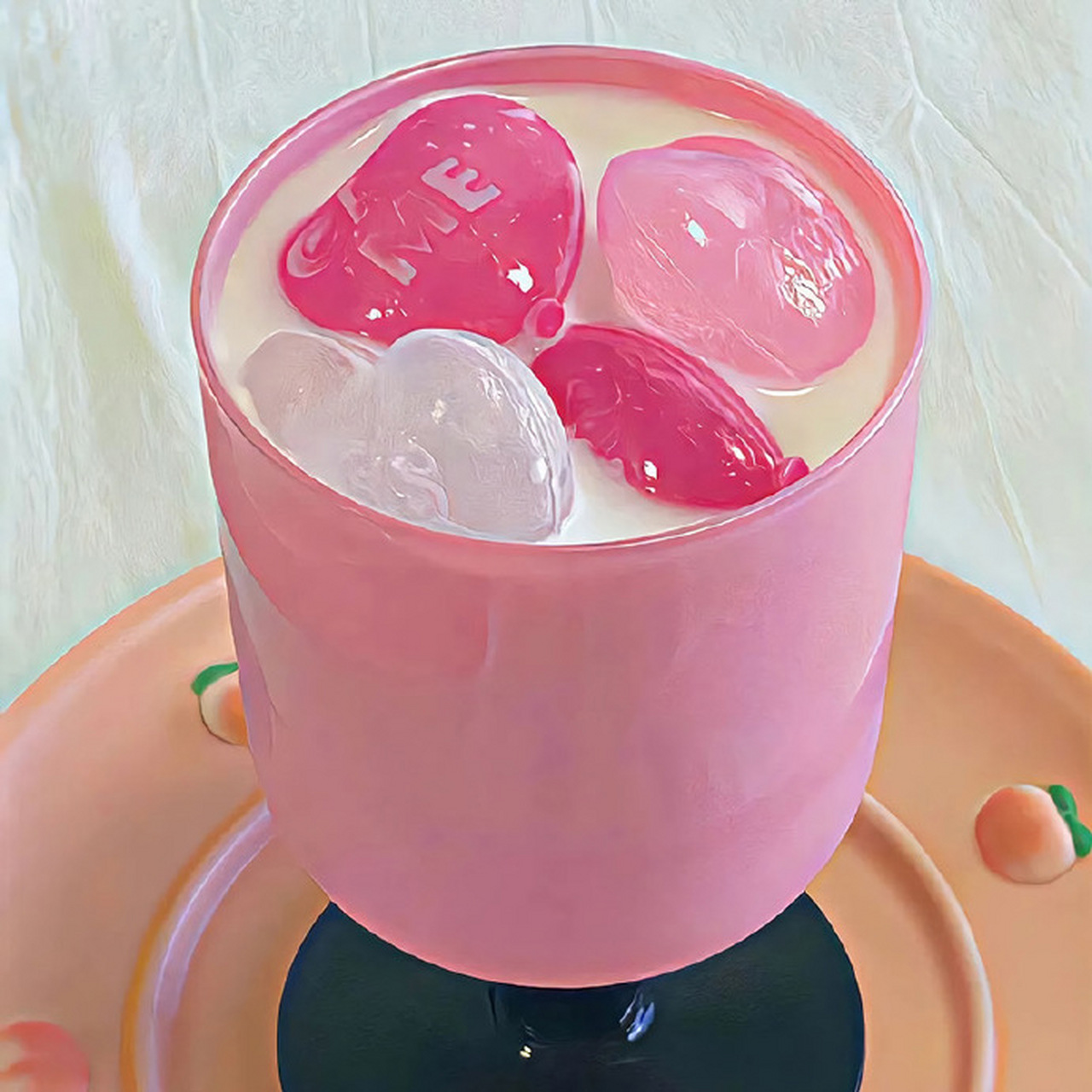 粉色少女心363436373039背景图 #背景图# #ins风背景图