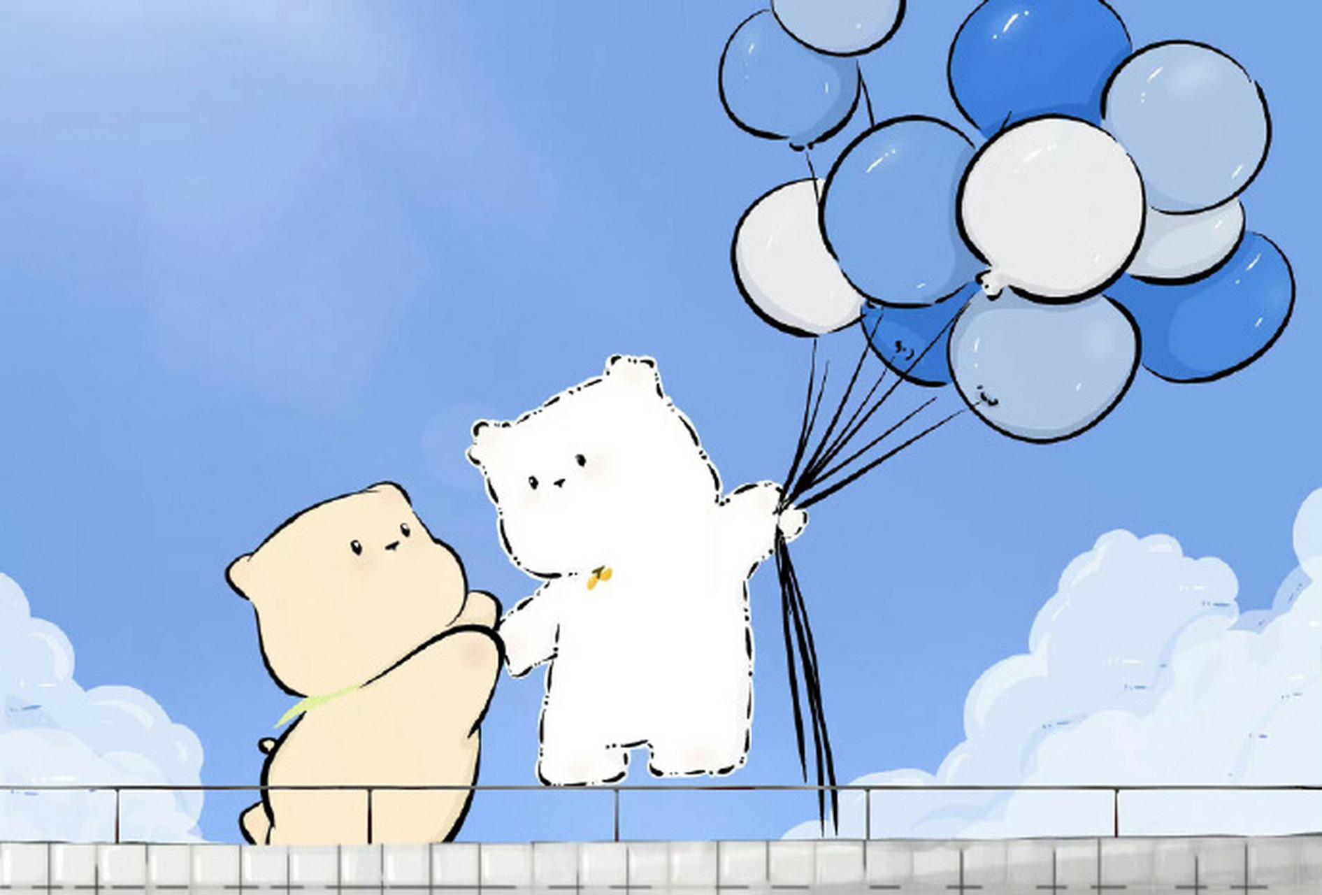 治愈系蓝色ipad电脑壁纸 97 #蓝色系壁纸# #电脑壁纸# #动态连更