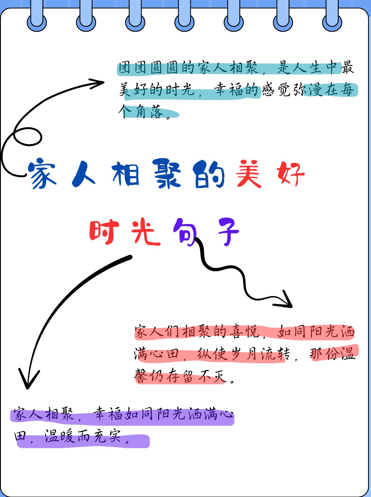 家人相聚的美好时光句子   家的温馨,幸福的港湾    家的阳光,温暖