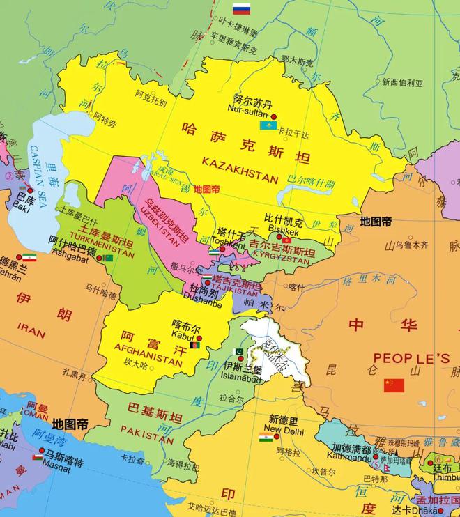 "斯坦"是波斯语中"地区"的意思,我们所熟知的中