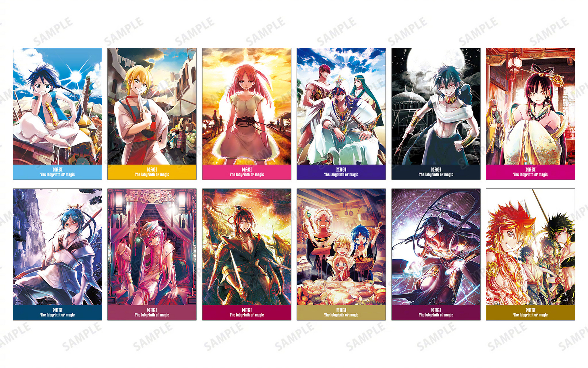 魔笛magi#  15周年纪念 宣传绘&周边公开!