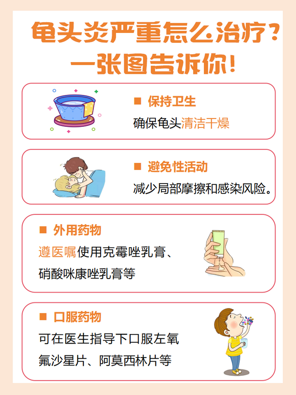 龟头炎严重怎么治疗?医生来支招!