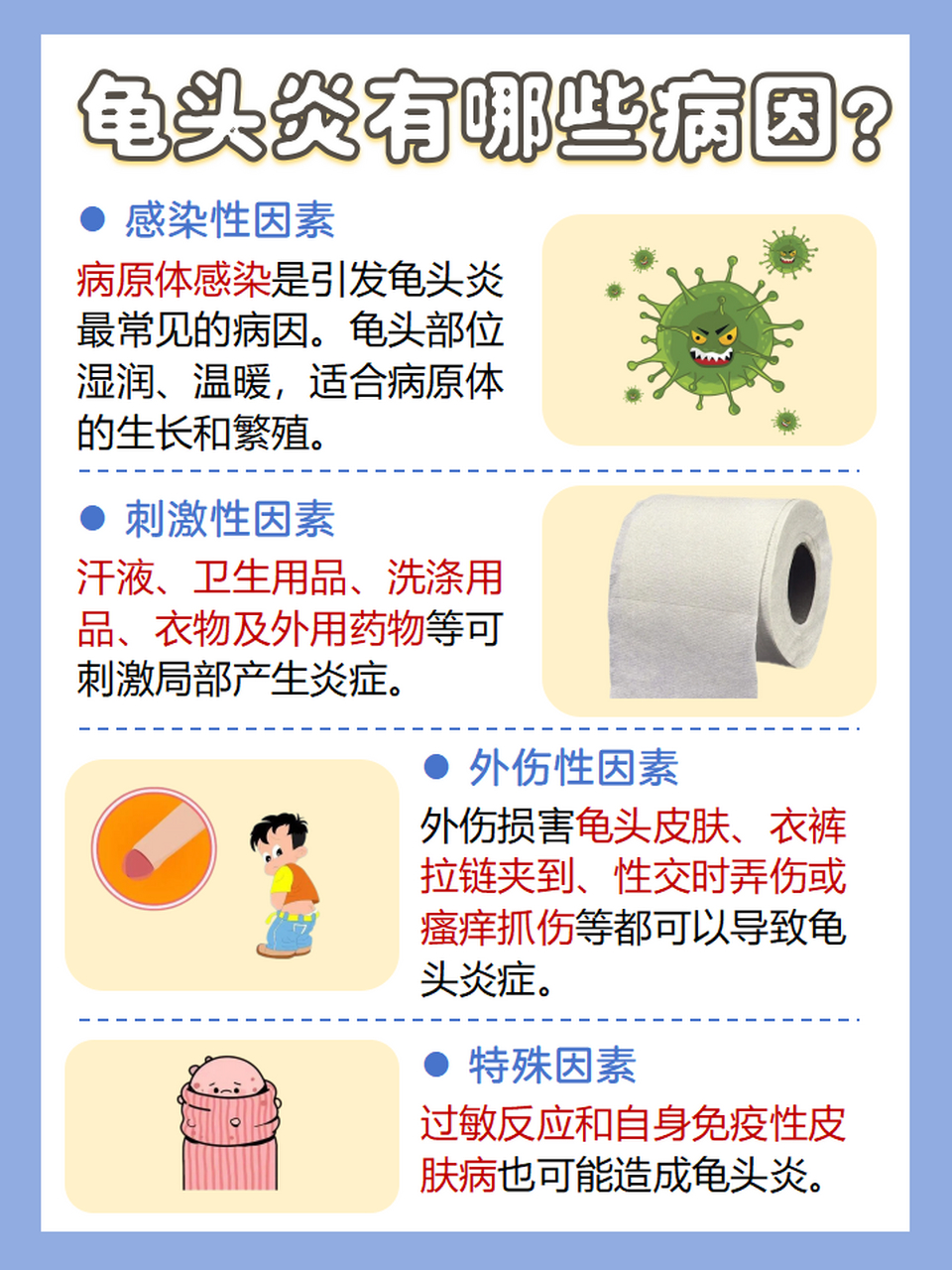 龟头炎能用盐水洗吗?