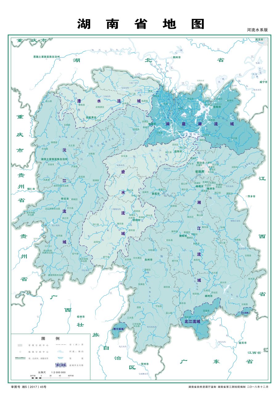 湘江全长地图图片