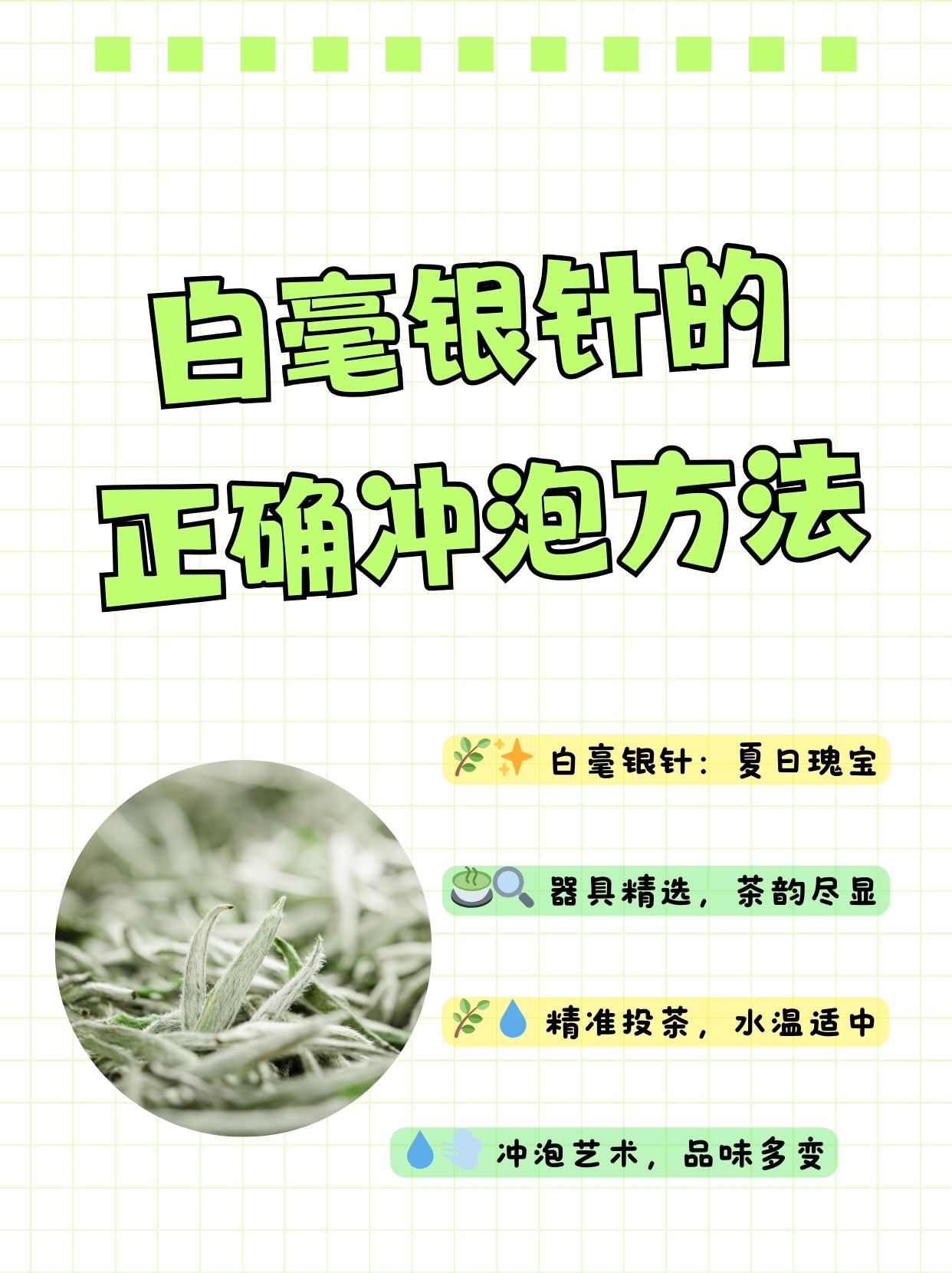 白毫银针不仅冲泡出来的茶汤滋味美妙,还具有许多功效和作用呢.