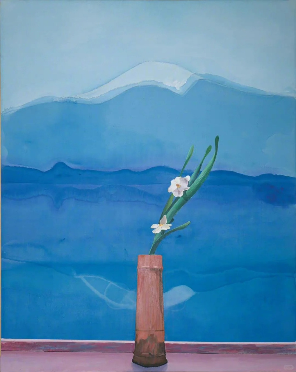 大卫·霍克尼的花.