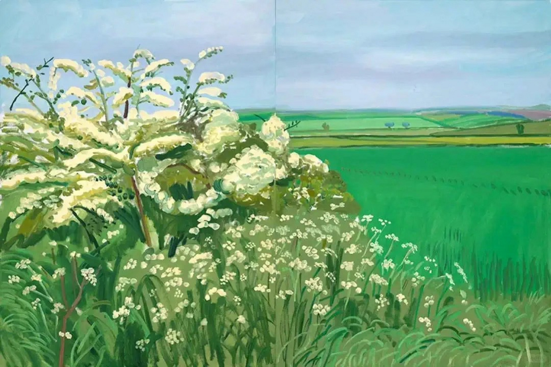 大卫·霍克尼,英国画家.