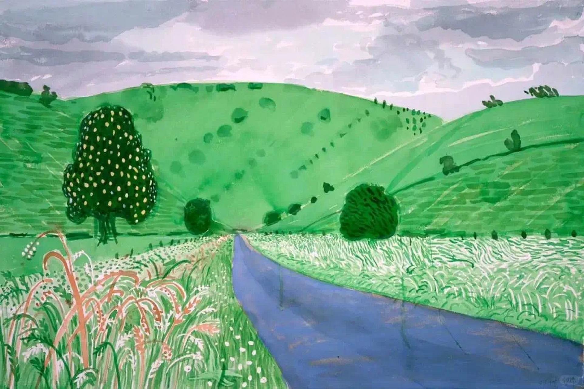 大卫·霍克尼,英国画家.