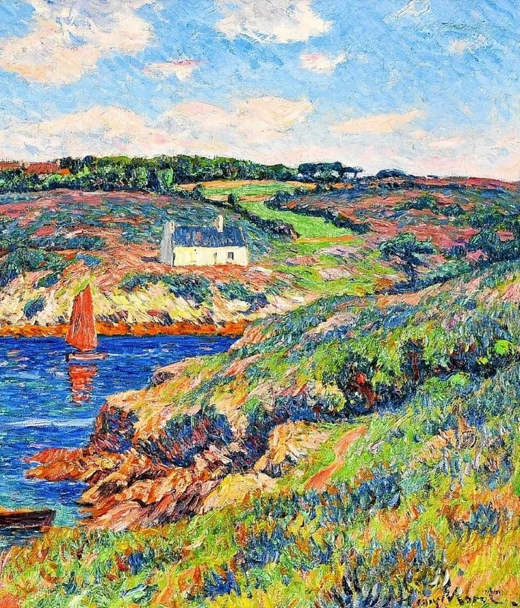 亨利·莫雷特,法国印象派画家.