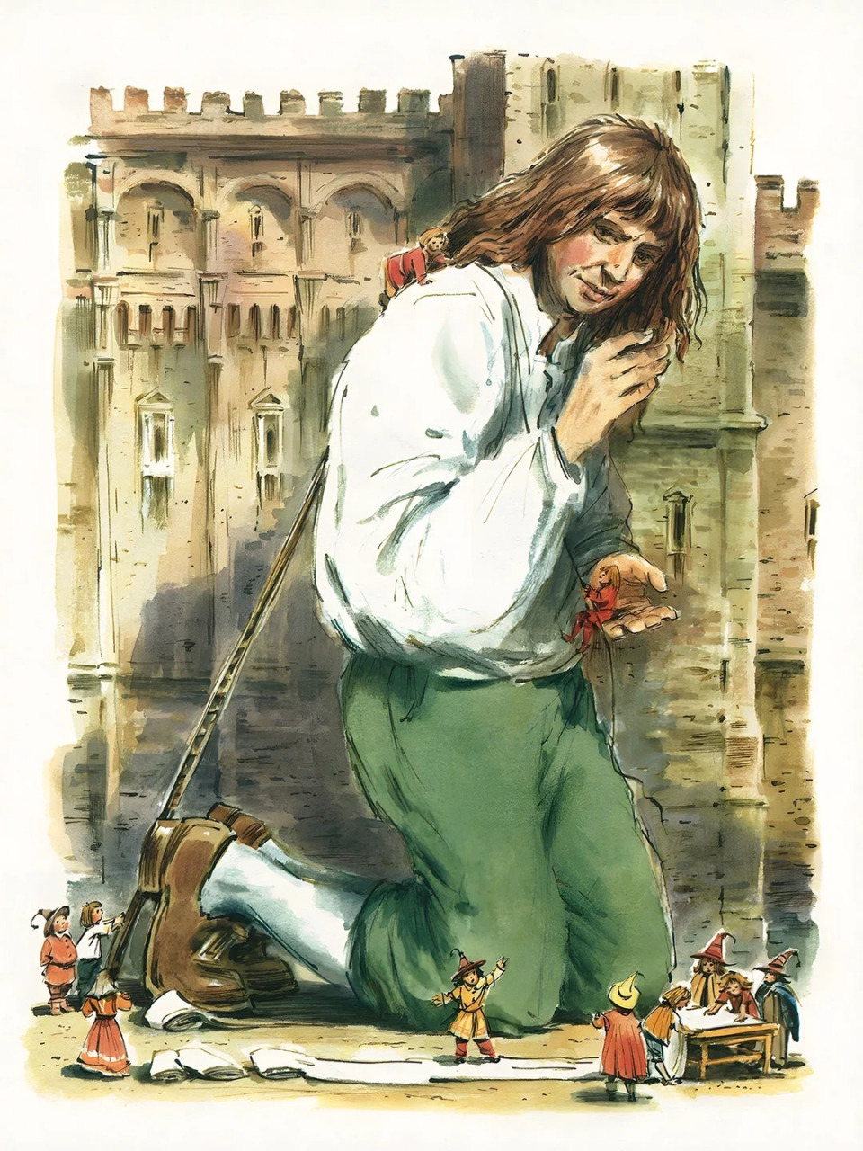 小时候读《格列佛游记》,深为作者的想象力赞叹.