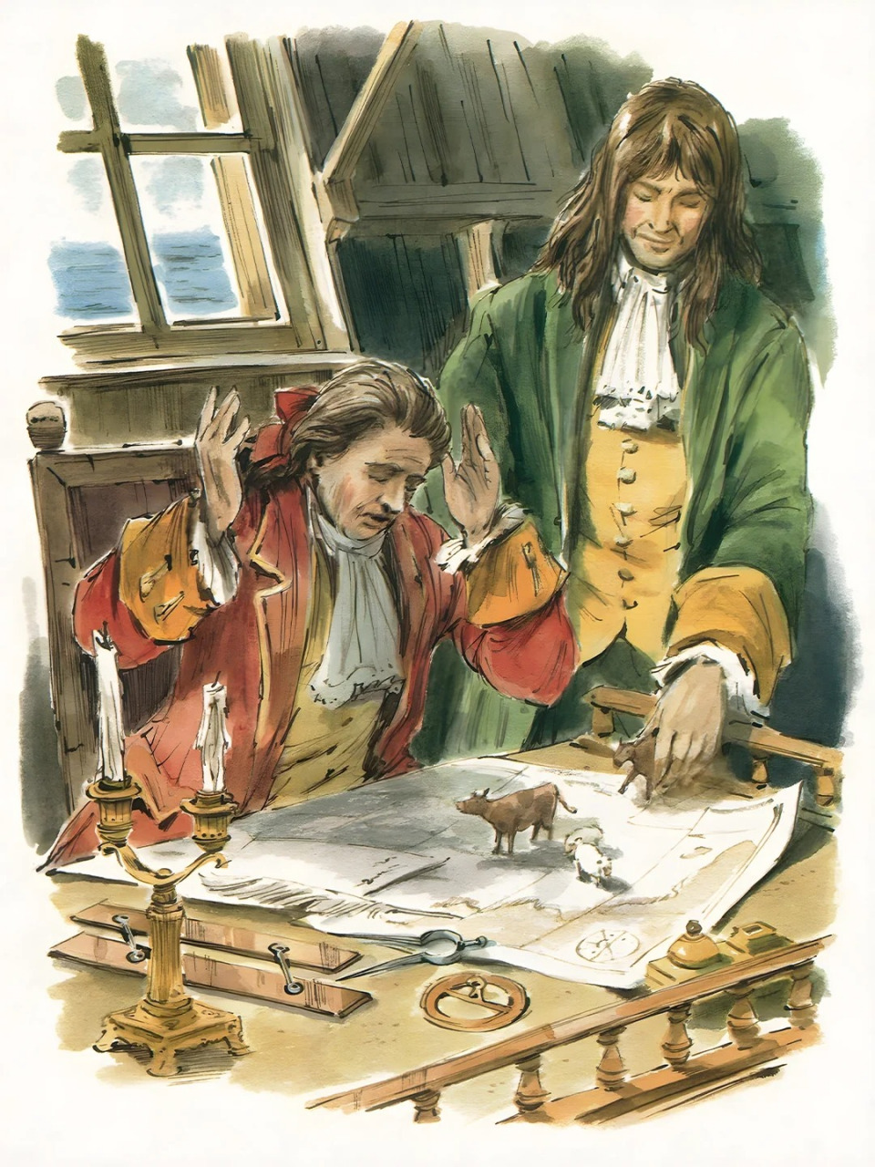 小时候读《格列佛游记》,深为作者的想象力赞叹.