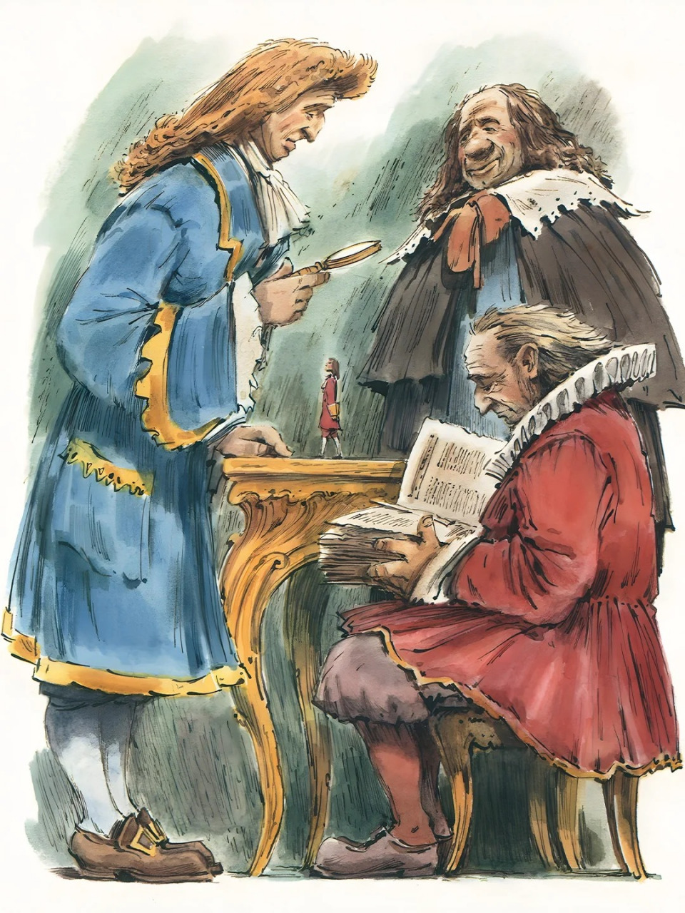 《格列佛游记》的副标题为"前往世界若干遥远国度的旅行",小说由四卷