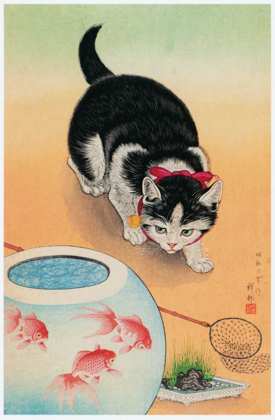 日本明治时期画家和版画设计师