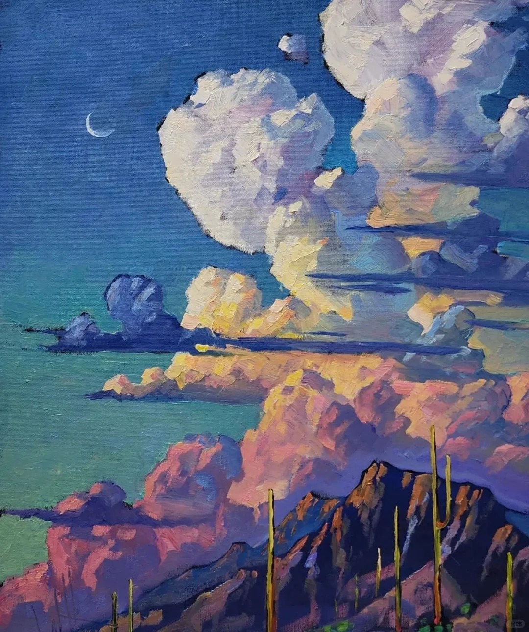 绚丽多彩的天空,总是充满了神秘的灵感