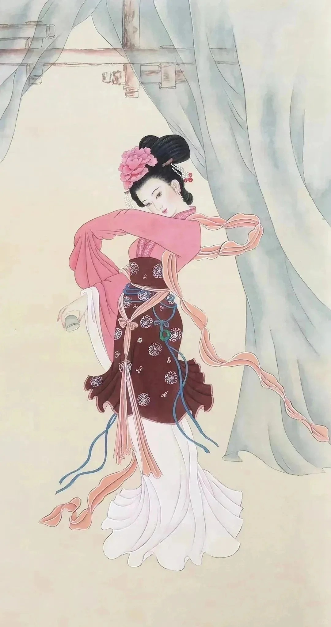 精美绝伦的仕女图