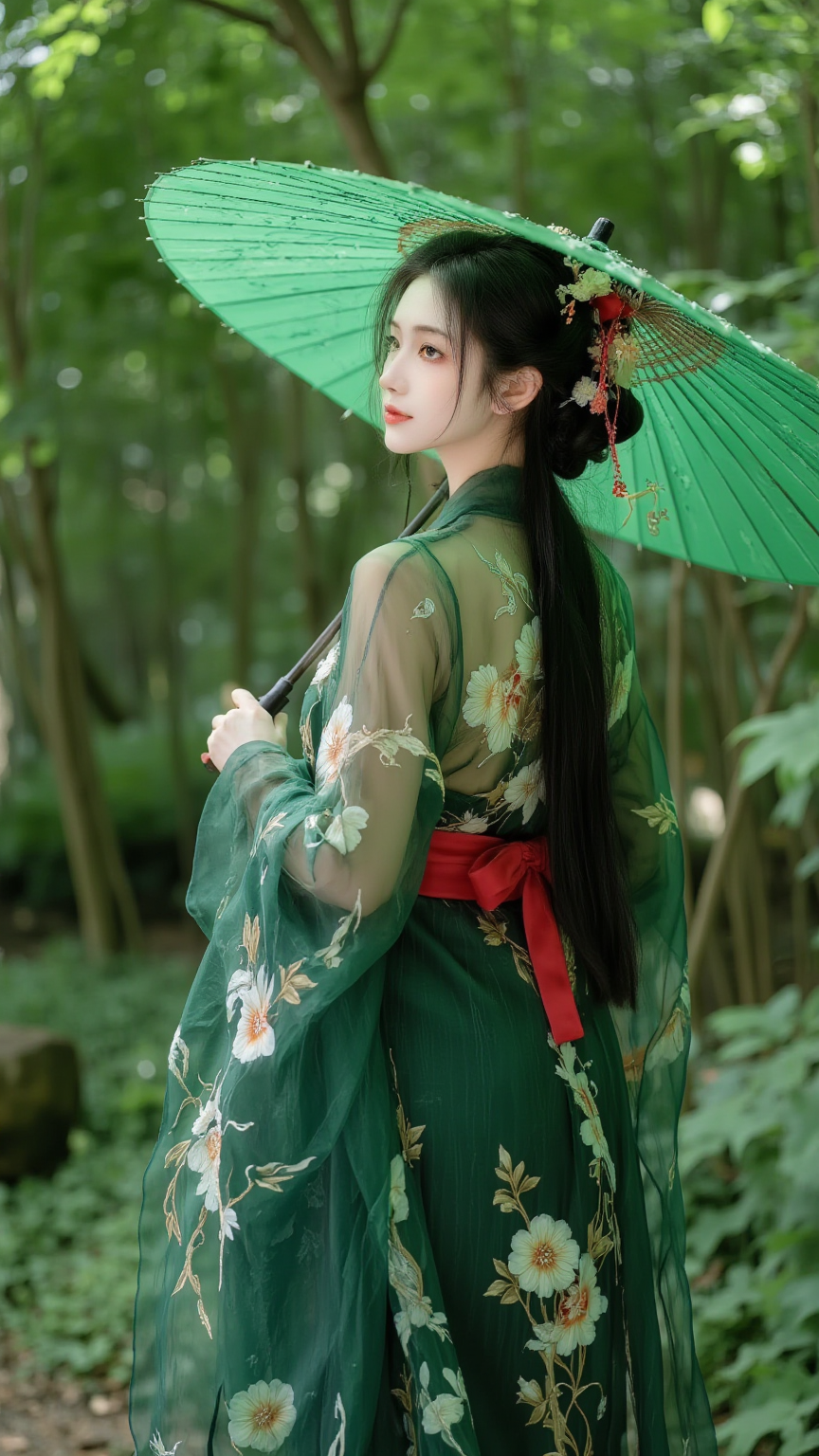 油纸伞下,你轻轻走过