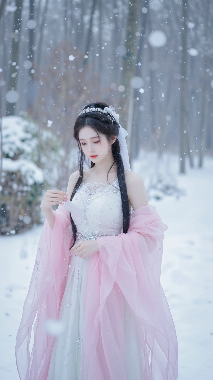 是美丽冻人,凝固了时光的流转