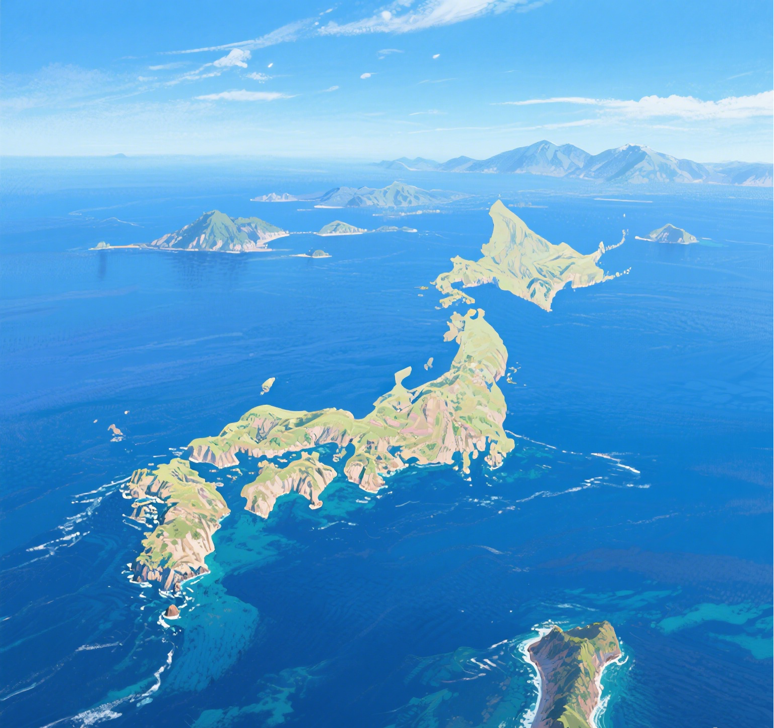 日本岛的形成是大陆漂移造成的吗?