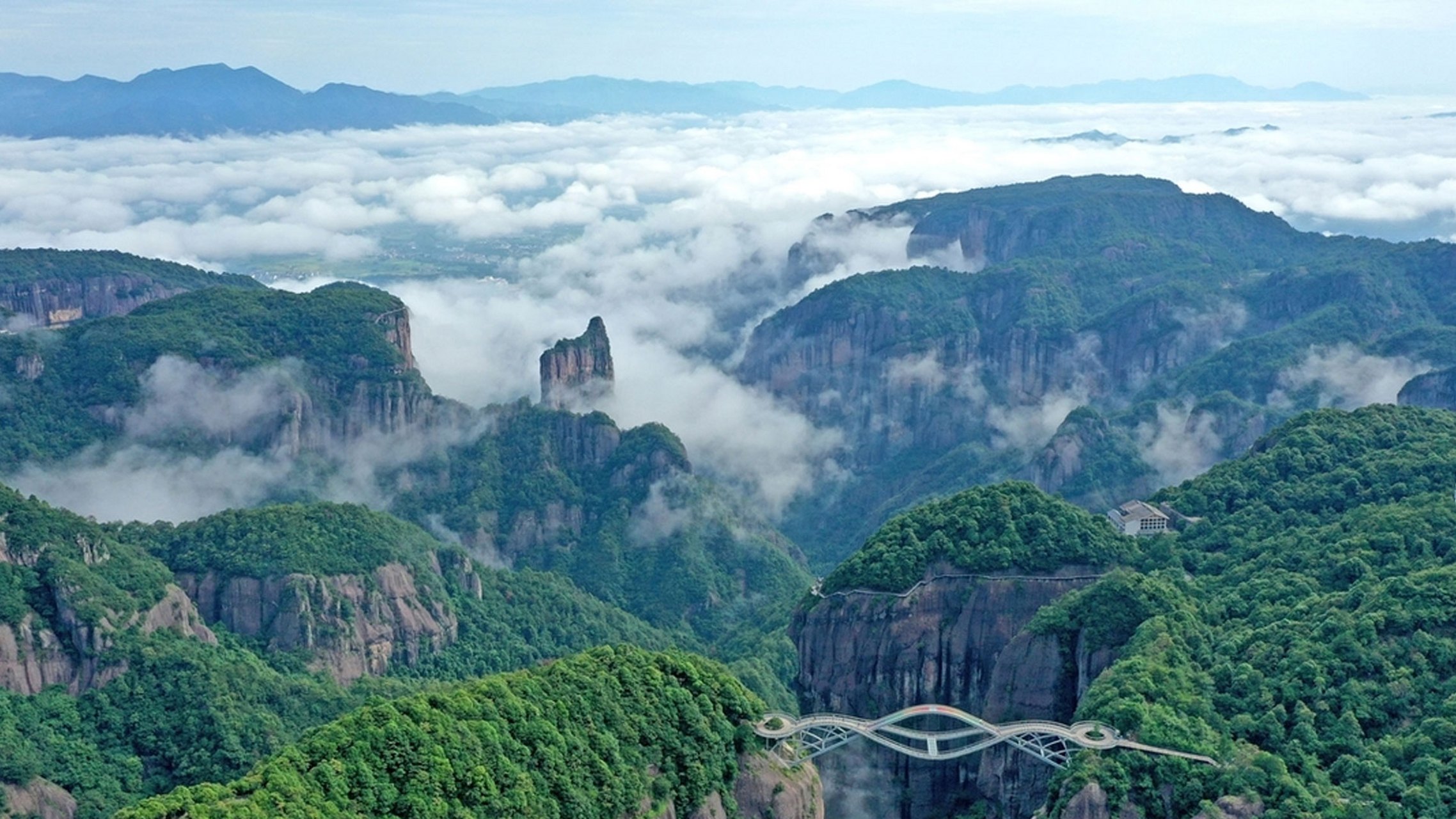 浙江仙居风光图片