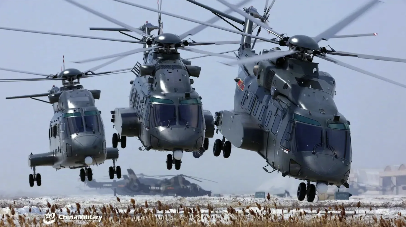 321 "超黄蜂"直升机,已经让中国改的妈妈都不认识了.