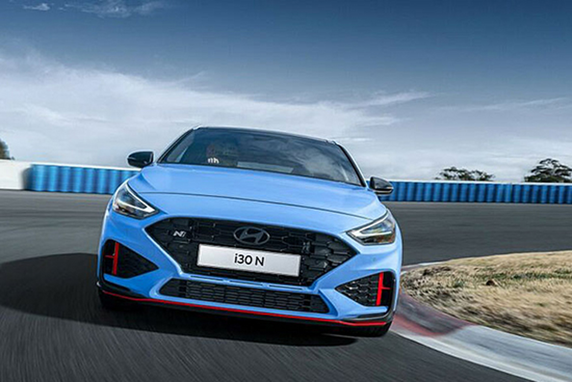 【新款现代i30 n官图发布】日前,海外媒体发布了新款现代i30 n的官方