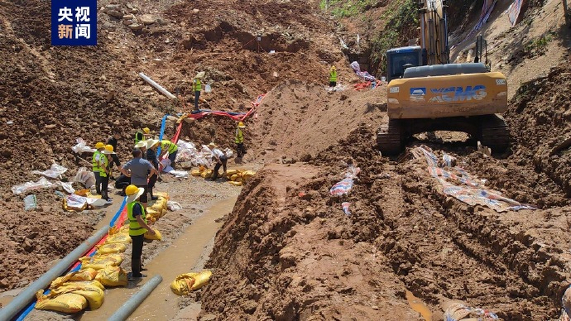 九峰水库大坝告急!渗漏险情牵动人心!
