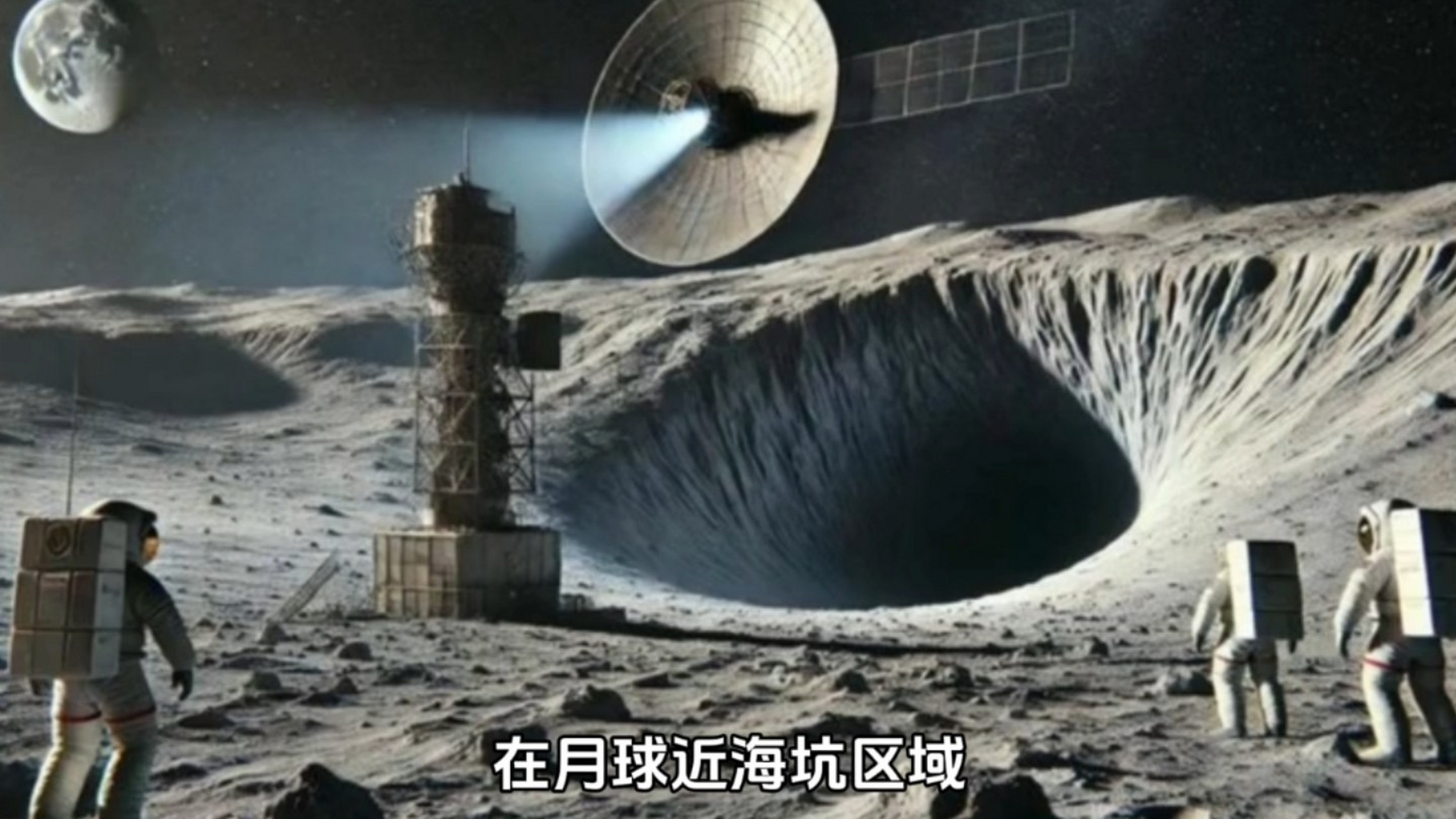或可用于建造月球基地  一直以来,月球表面的"天窗"都让人们充满好奇.
