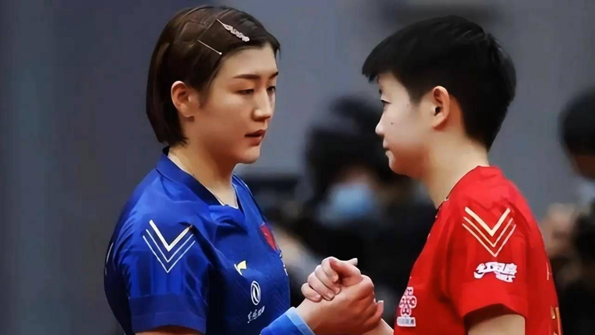 陈梦胜孙颖莎夺女单金牌 成功卫冕  巴黎奥运会乒乓球女单决赛,陈梦和