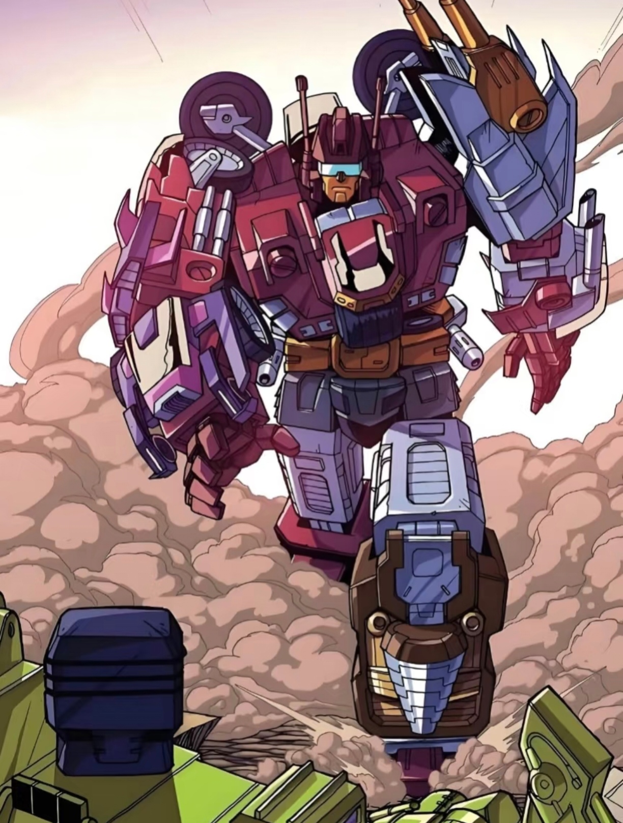 疲于奔命的汽车人三大合体