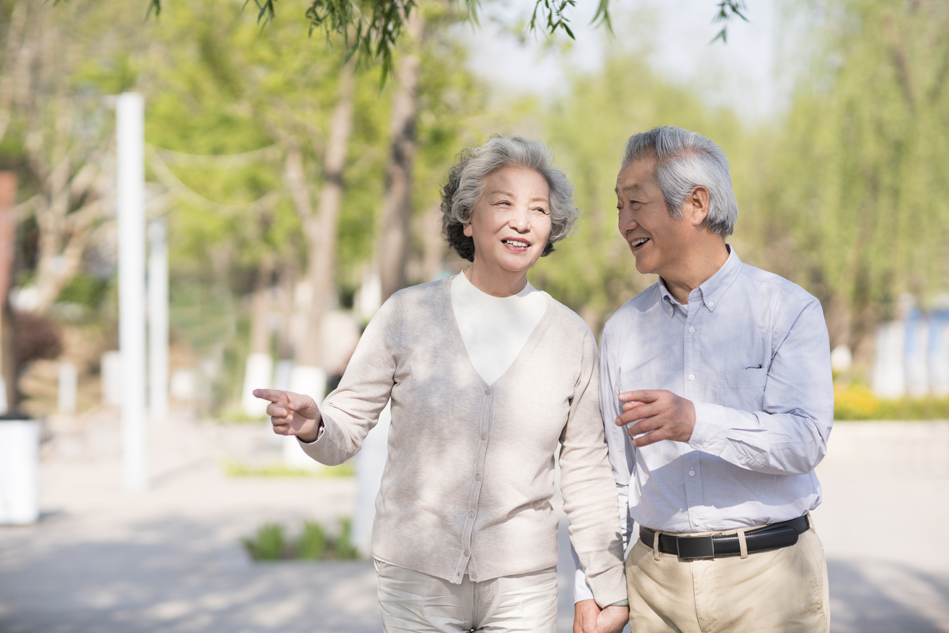 夫妻携手白头到老图片图片