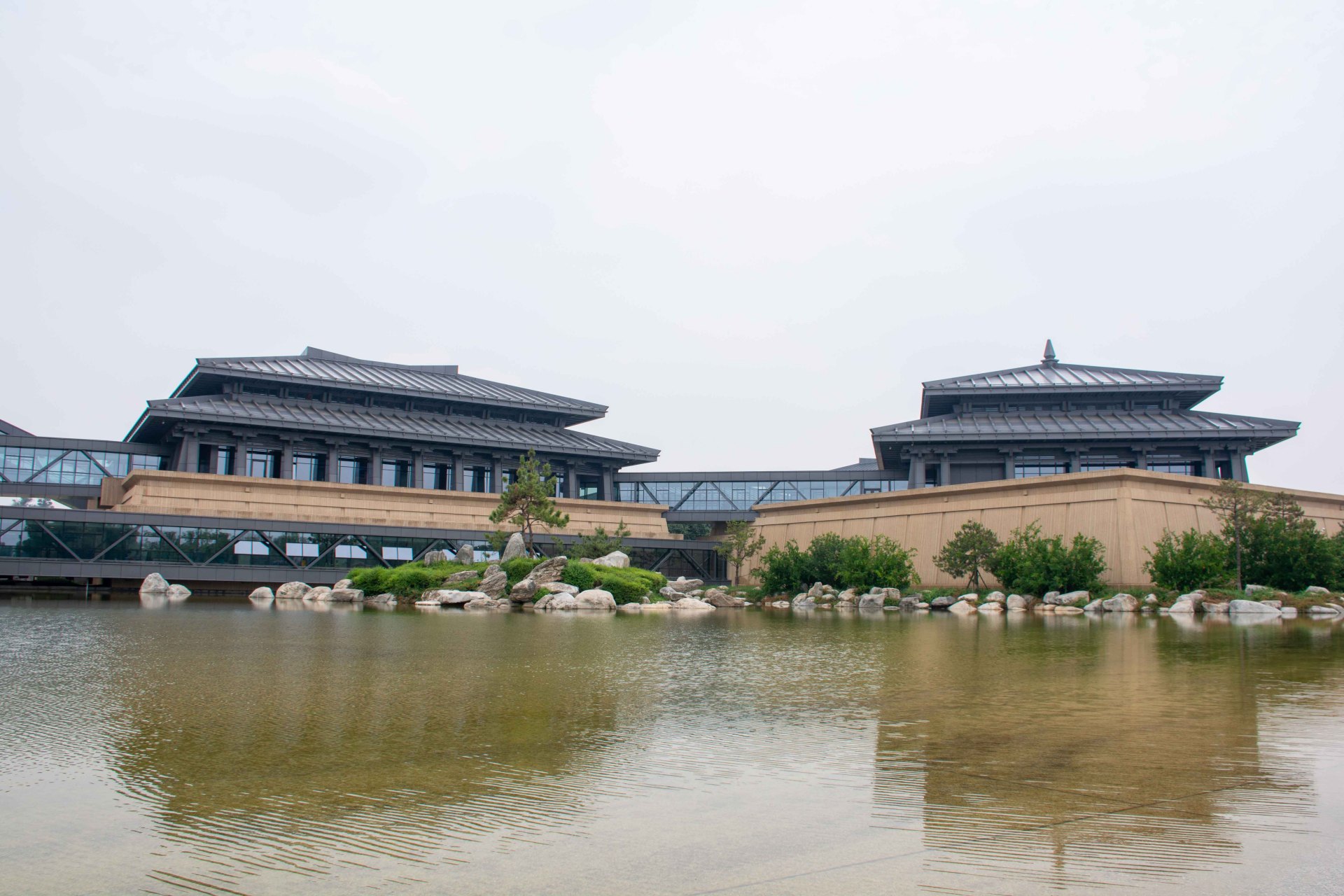 博物馆# #旅行#   陕西历史博物馆秦汉馆外景