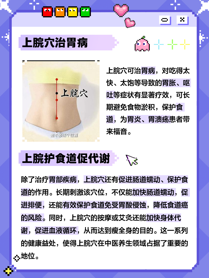 上脘的准确位置在哪里?