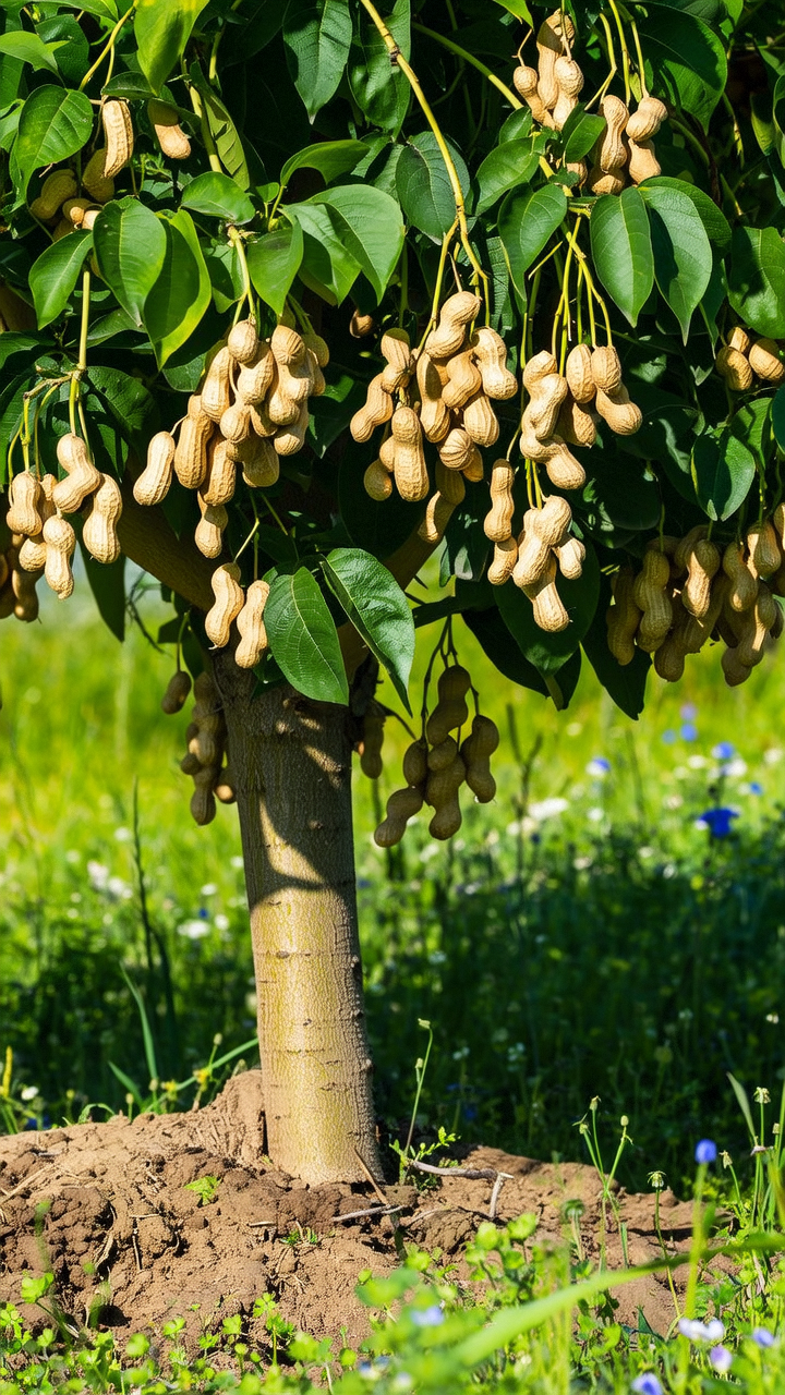 其电商平台商品详情页竟出现ai生成的错误宣传图,图中花生"长"在了树