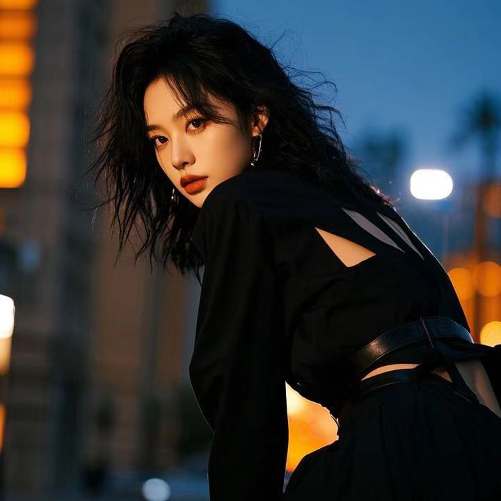 暗系高冷女生头像