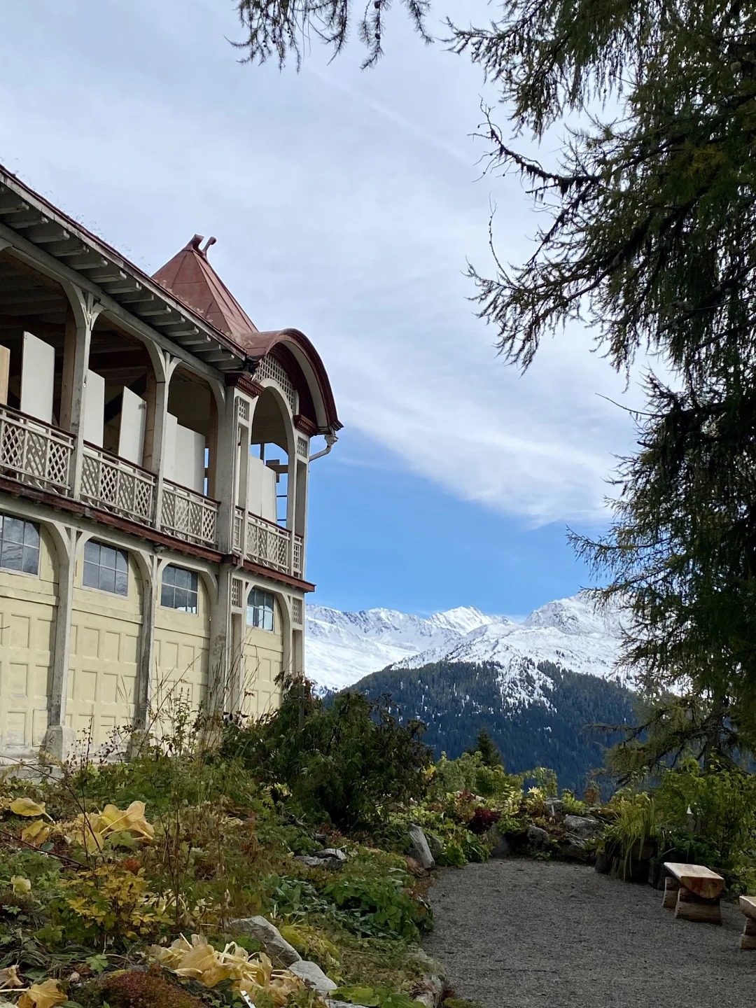 瑞士达沃斯小镇图片