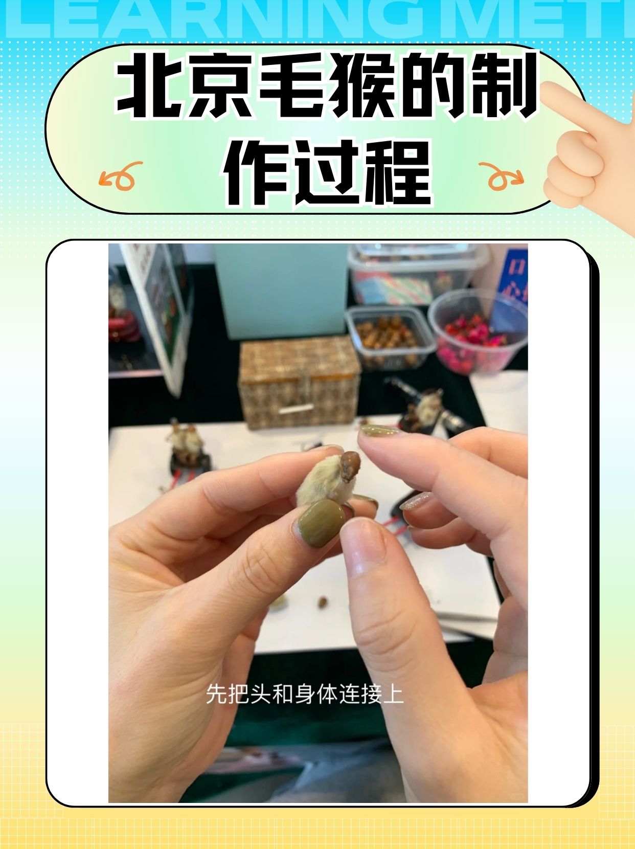 有宝子问北京毛猴的制作过程,今天小编就为大家整理了一些,大家快来