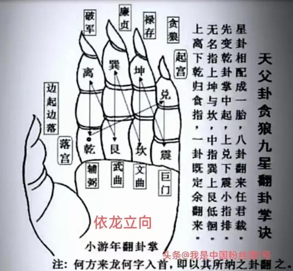 所著的《地理人子须知》,对"天父卦","地母卦","翻卦掌诀"及其在龙,向