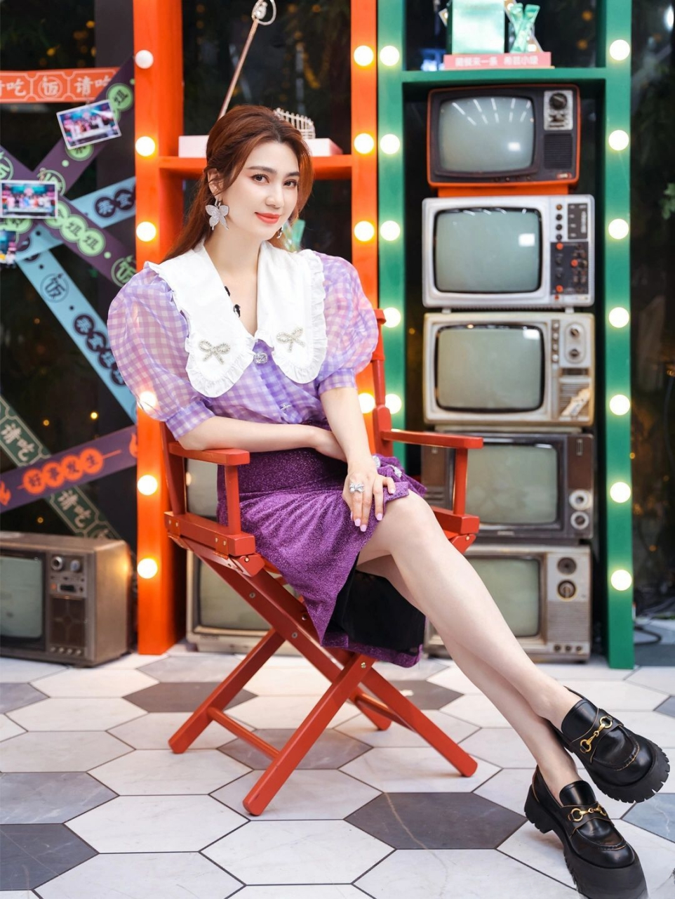 洪欣  白嫩美腿合集