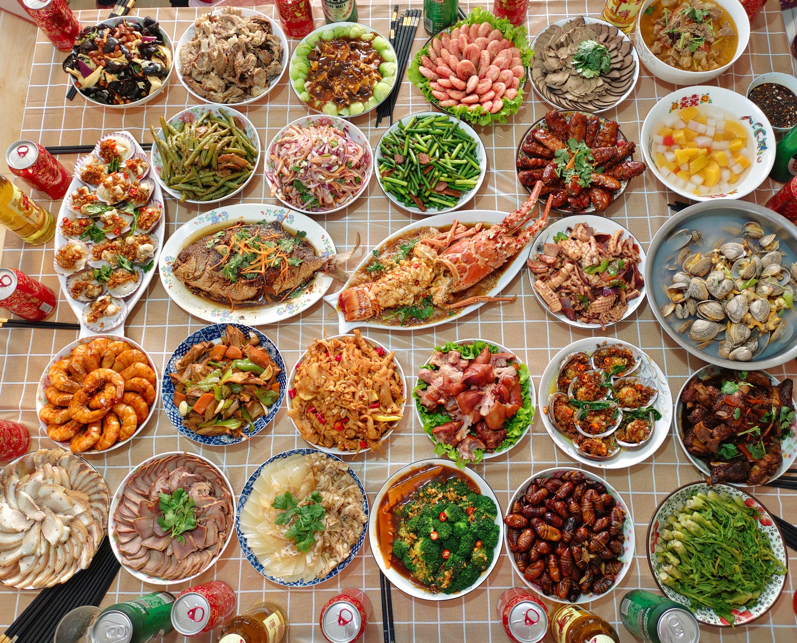 年夜饭图片大全大图北方年夜饭北方年夜饭图片年夜饭家常菜一桌东北菜