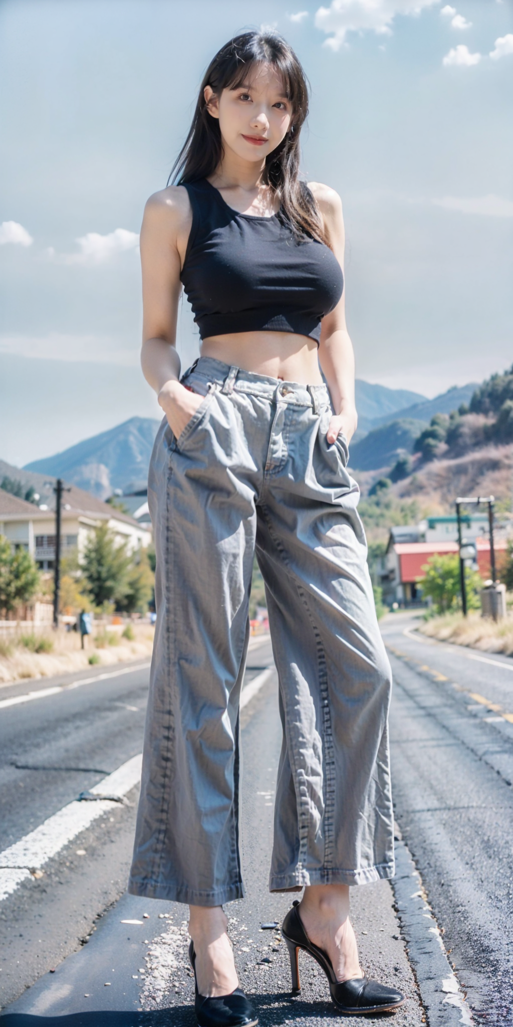 月亮洒下银白色的光辉,照亮了她的脸庞