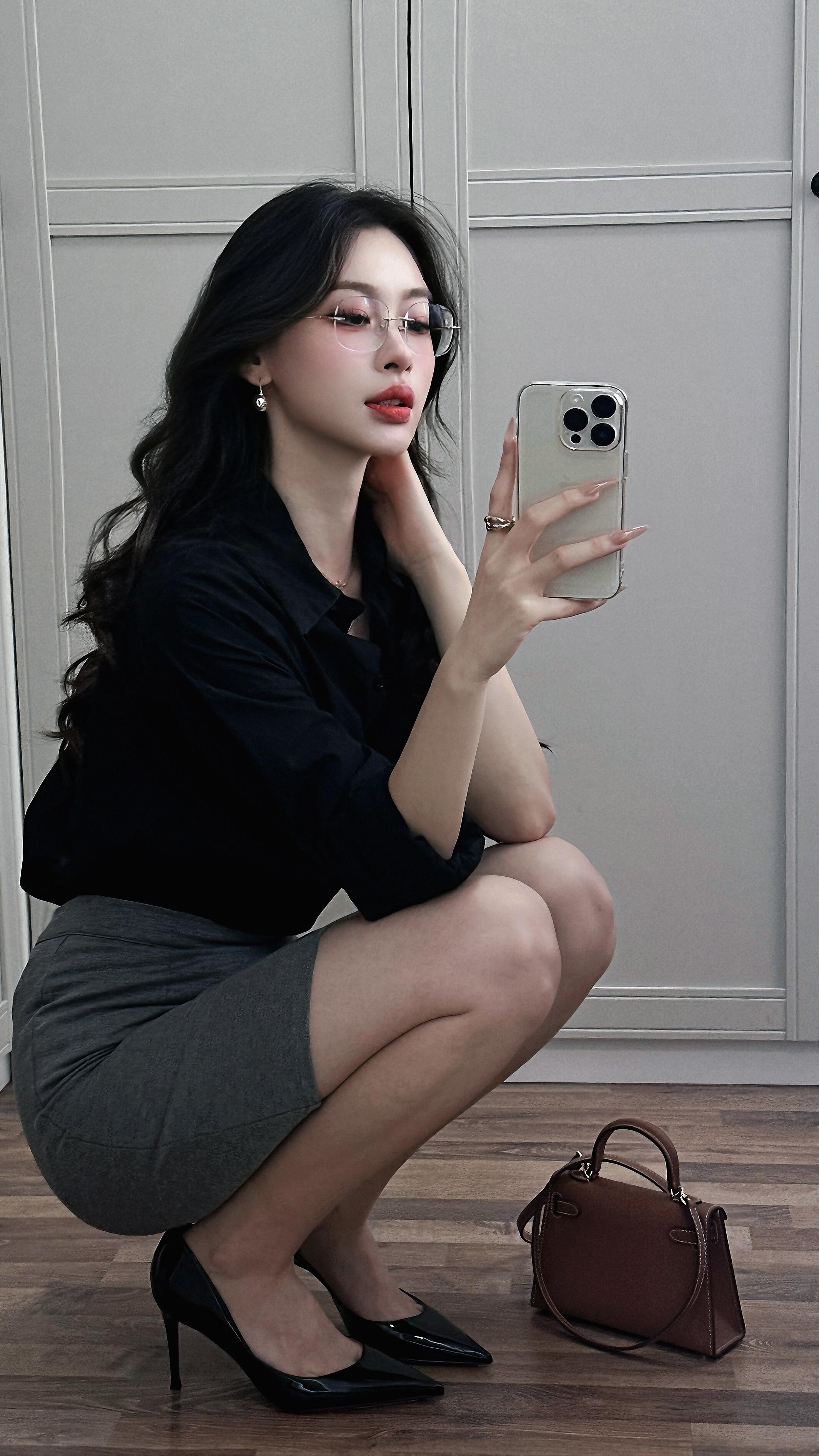 轻熟御姐风穿搭# 春日穿搭的必杀技来啦