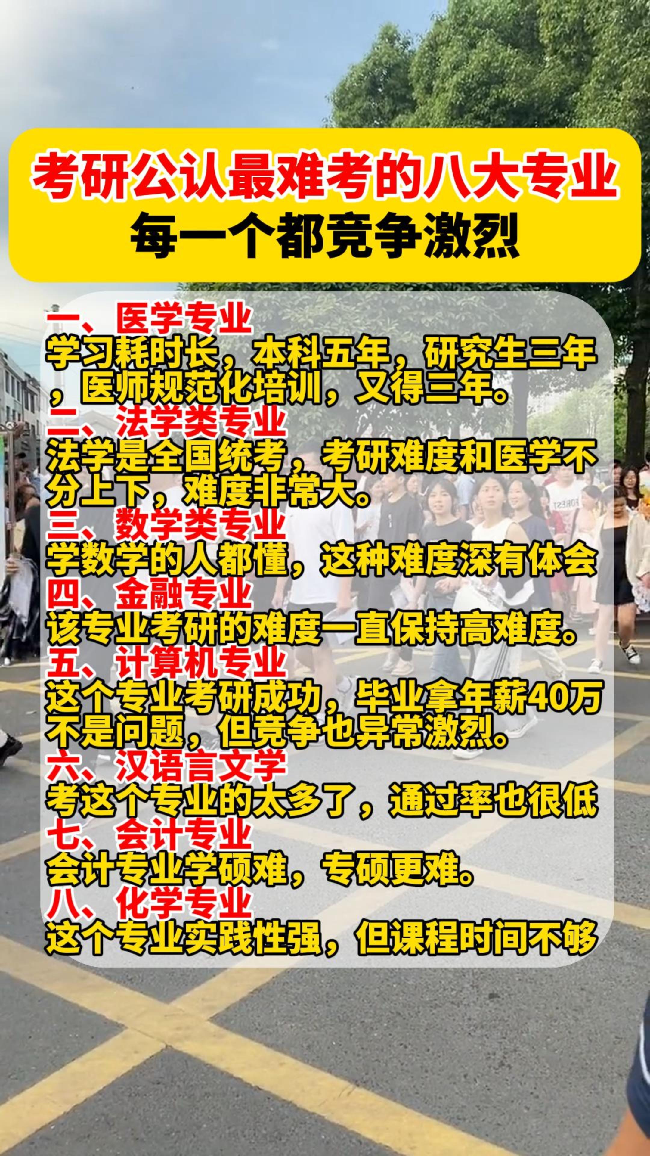 家长快替孩子收藏 一,医学专业 学习耗时长,本科五年研究生三年,医师