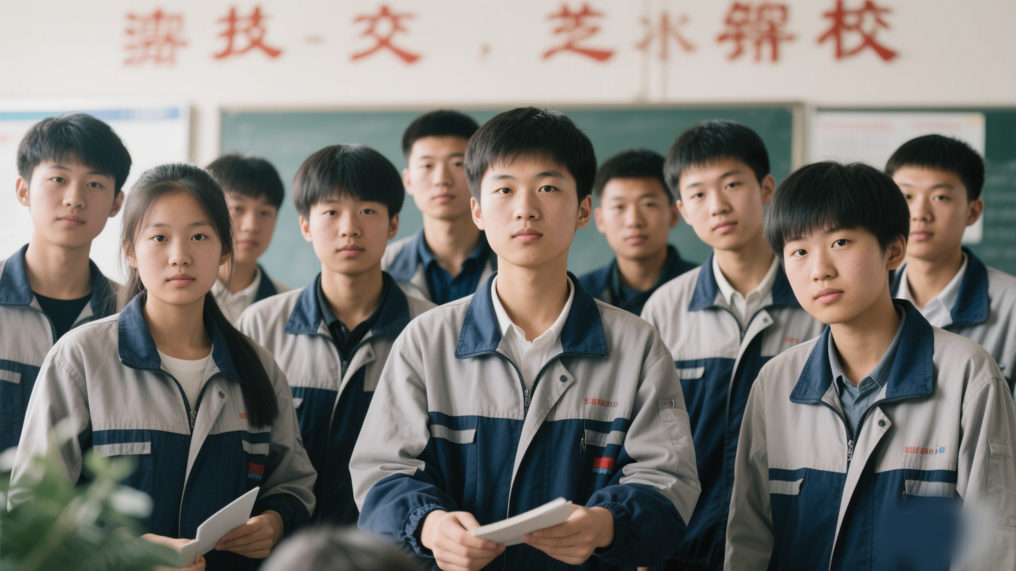 "一位家长吐槽,他说儿子中考没有考上普高,导致分流读技校,没想到进入