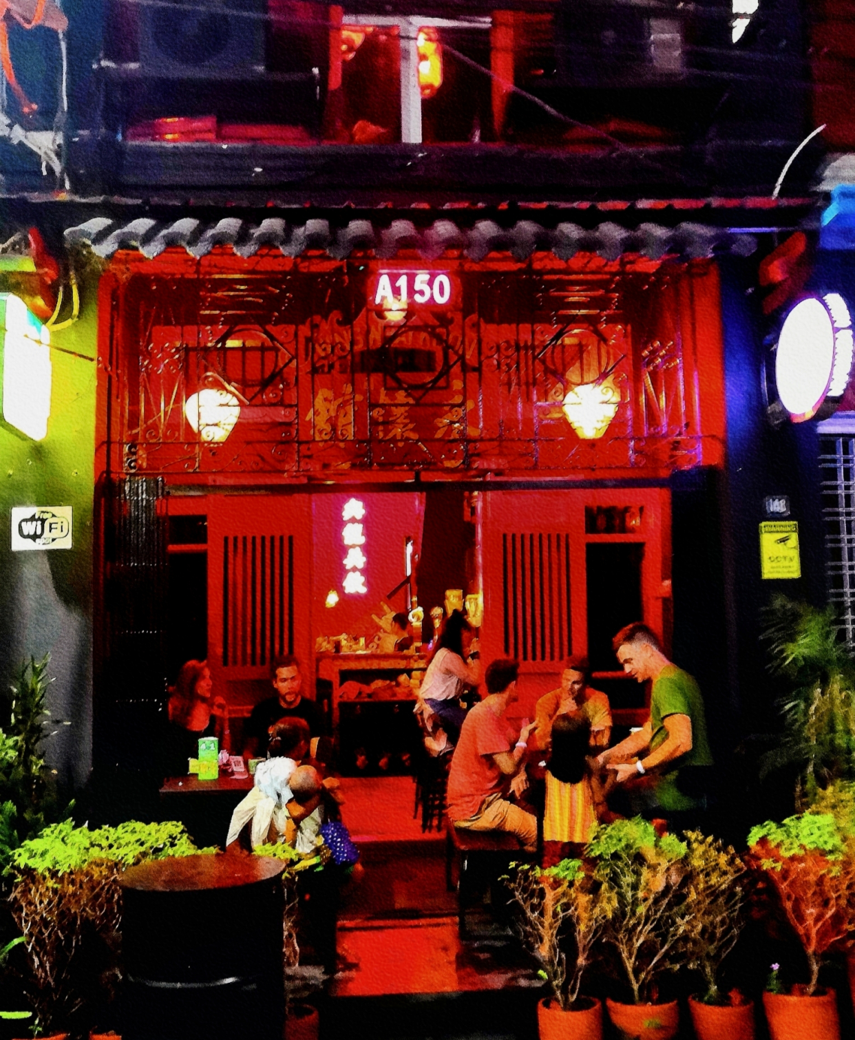 仰光唐人街,一杯浊酒几多愁