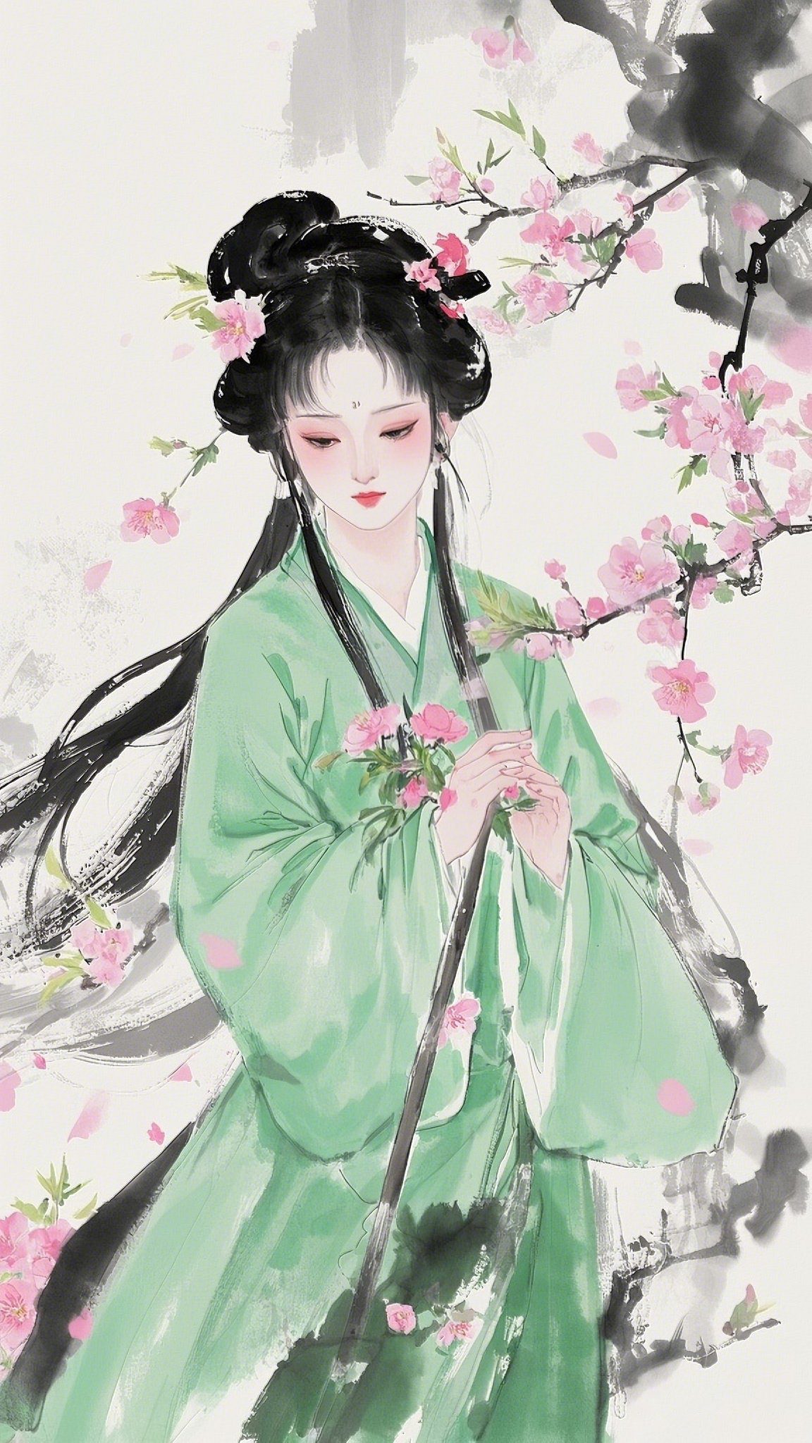 破碎感#   林黛玉古风手绘图片林黛玉古风林黛玉手绘古风绘画红楼梦